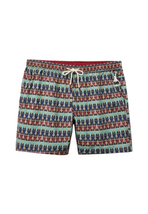 IUMAN Intimissimi, REVERSIBLE WITH BOTTLE OPENER - Badeshorts - red