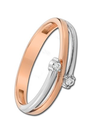 SOLITÄRRING BOHO - Bague - weiß rose