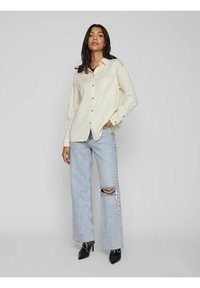 VILA VIBISTA DENIM SHIRT/SU-NOOS Dames Blouse - Maat L