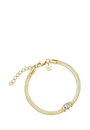 SNAKE HEART CRYSTAL - Bracelet - gold-coloured