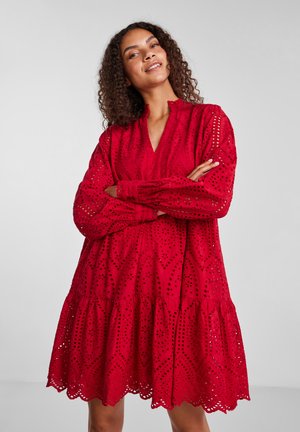 YAS YASHOLI LS DRESS S. NOOS - Φόρεμα ημέρας - jester red