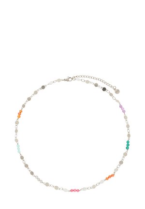 WITH COIN BEADS - Necklace - zilverkleurig