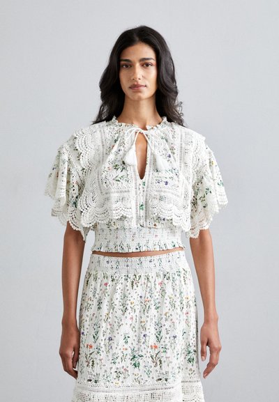 Alice + Olivia TABITHA BLOUSE - Blouse - offwhite