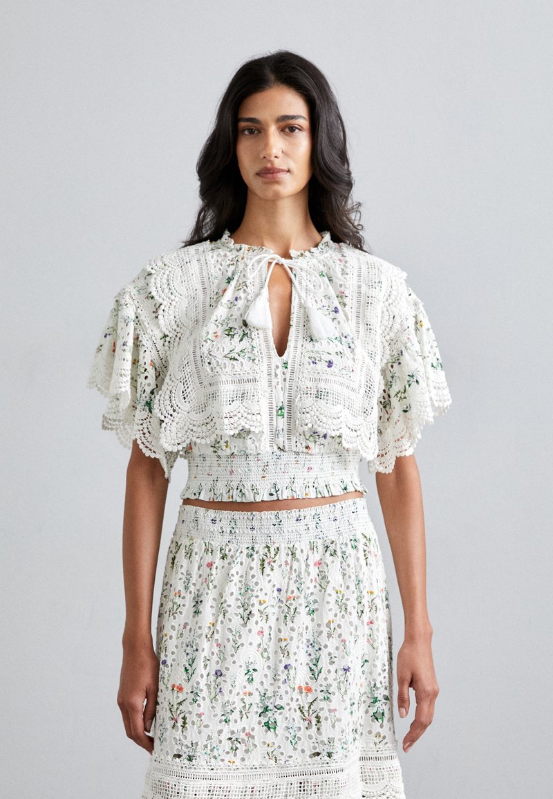 Alice + Olivia TABITHA BLOUSE - Bluse - offwhite