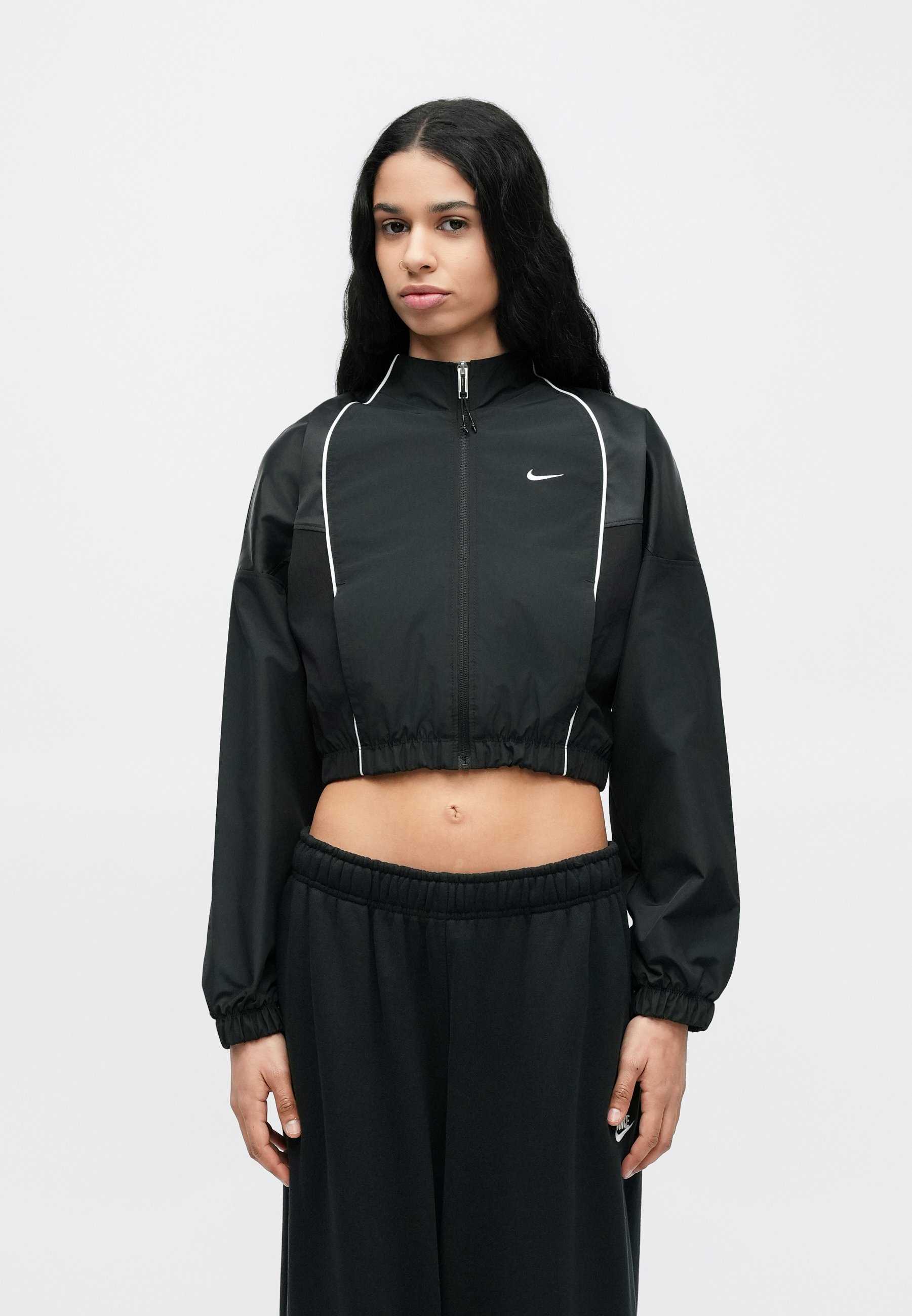 crop top nike jacket