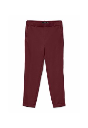 Vero Moda, VMMAYA MW LOOSE SOLID PANT NOOS - Pantalon classique - windsor wine