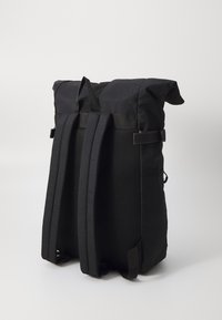 Lyle & Scott RIPSTOP ROLLTOP UNISEX - Rucksack - jet black
