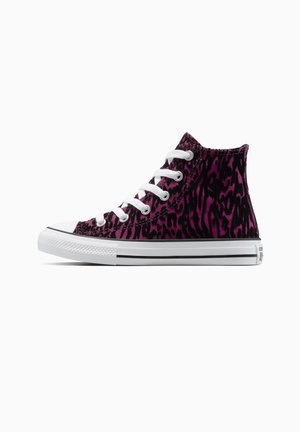 Sneaker high - frozen acai white black
