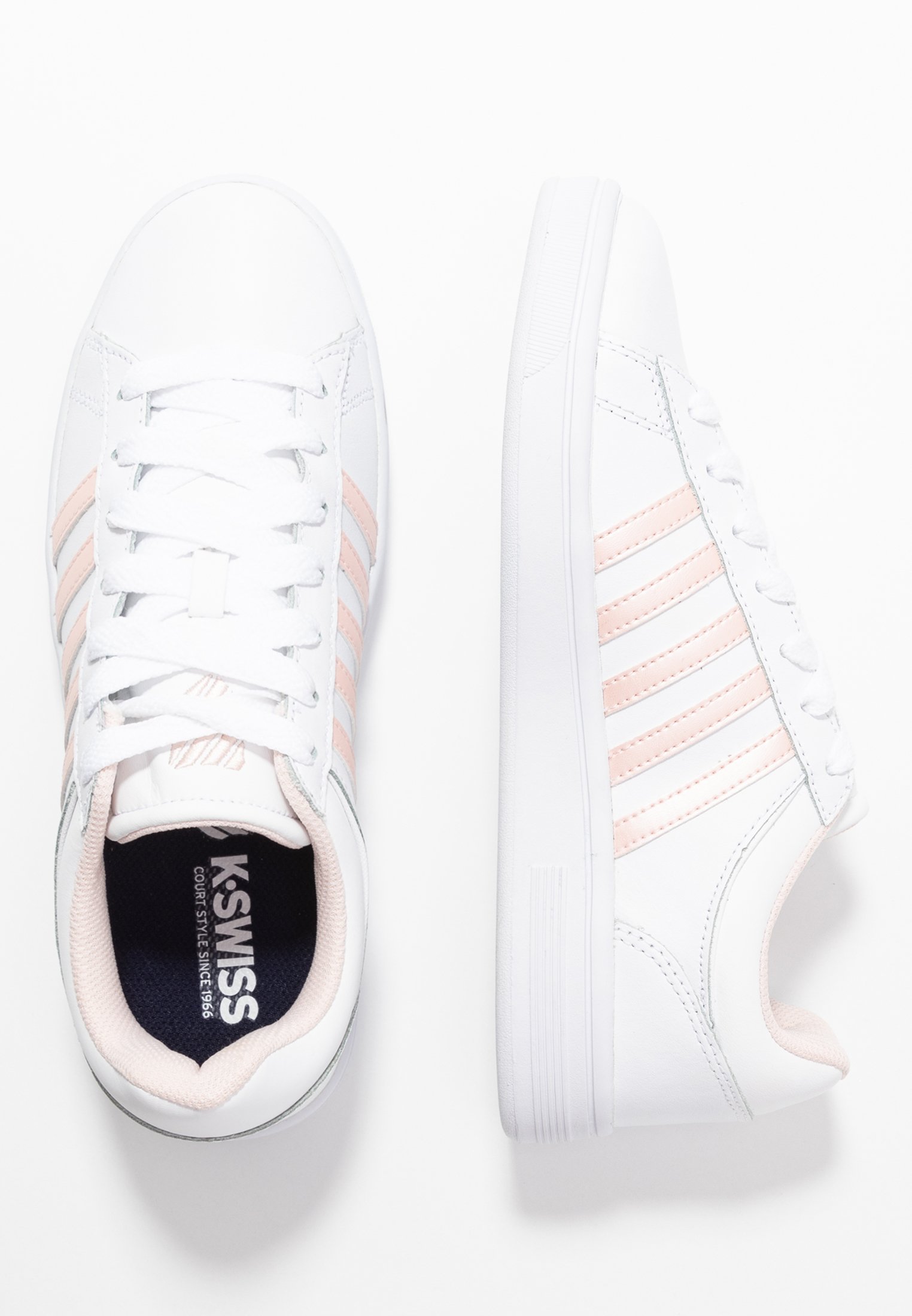 K SWISS COURT WINSTON Joggesko whitepearl Zalando.no K SWISS COURT WINSTON Joggesko whitepearl Zalando.no