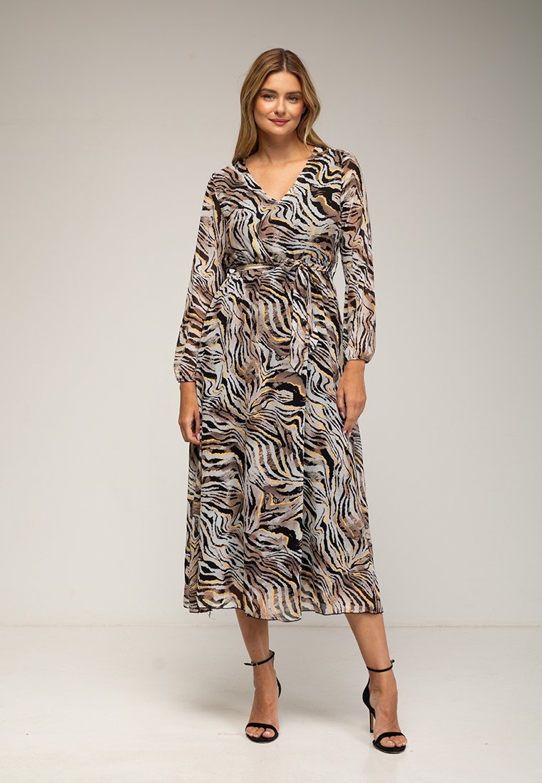 Tantra Maxi-jurk meerkleurig