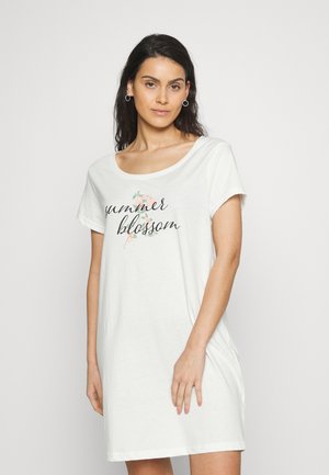 LASCANA SUMMER BLOSSOM - Nachthemd - ecru