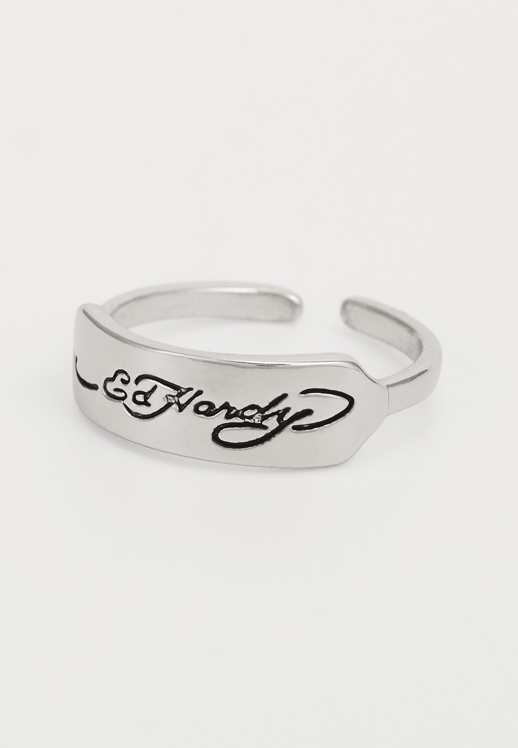 Ed Hardy DON LOGO ID STYLE BANDリング Ed Hardy DON LOGO ID STYLE BAND - Ring - silver-coloured