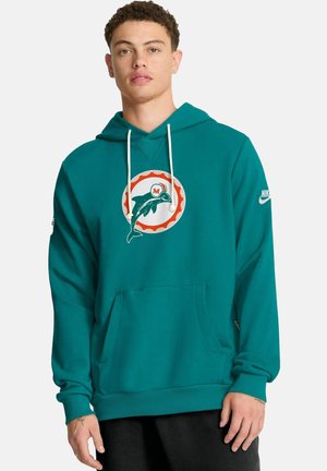 NFL SIDELINE- MIAMI DOLPHINS - Kapuzenpullover - aqua