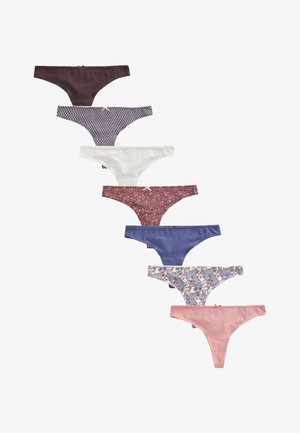 Next, 7 PACK - Tanga - paisley