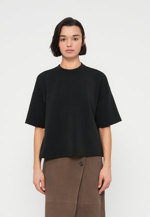 SLFOVERSIZED TENNY TEE - T-shirt basique - black