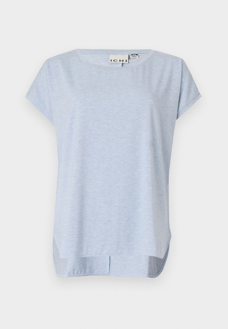 Ichi T-shirt basic lichtblauw