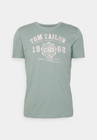 LOGO TEE - T-shirt estampada - dark smoke green
