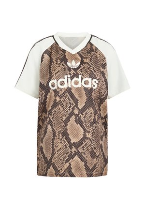 adidas Originals, T-shirts print - linen/magic beige