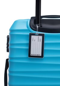 WITTCHEN MEDIUM SUITCASE WITH LUGGAGE TAG FROM ABS - Trolley - blue
