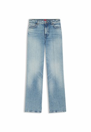 HUGO, - Jeansy Relaxed Fit