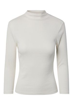 Pieces, TOP PCALLY 3/4 HIGH NECK - T-shirt à manches longues - coconut milk