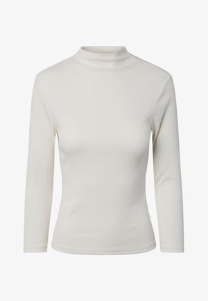 Pieces, TOP PCALLY 3/4 HIGH NECK - T-shirt à manches longues - coconut milk