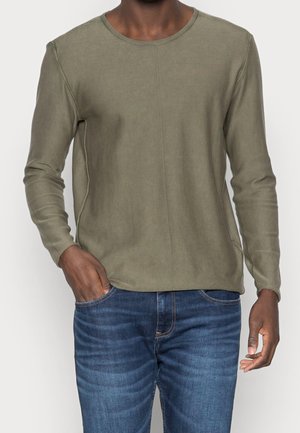 Strickpullover - olive