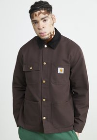 Carhartt WIP MICHIGAN COAT - Spijkerjas - tobacco/black