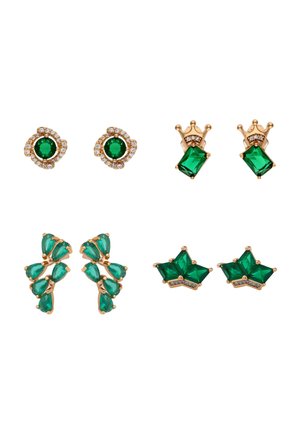 4 PACK SET - Fülbevalók - gold-coloured