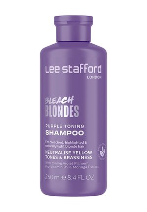 LEE STAFFORD BLEACH BLONDES PURPLE TONING SHAMPOO 250ML. - Shampoo