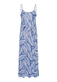 Kaffe KADAHLIA - Haljina od žerseja - blue chalk palm leafs