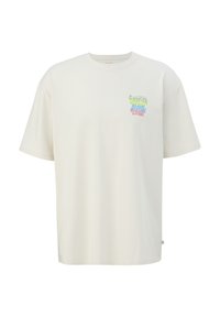 QS T-shirt z nadrukiem