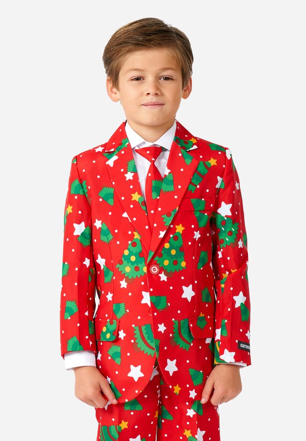 BOYS CHRISTMAS SUIT RED – Kostüm
