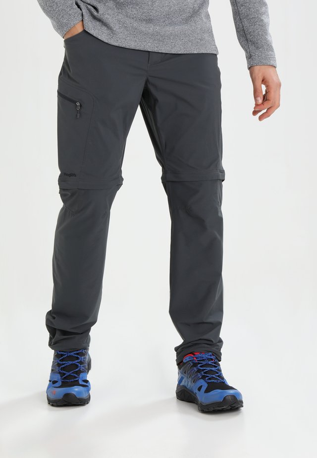 LITE ZIP OFF PANT - Friluftsbukser - magnetite