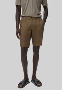 Mango - SLIM-FIT  - Kratke hlače - dark brown Minijatura 1