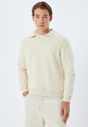 Sweatshirt - white