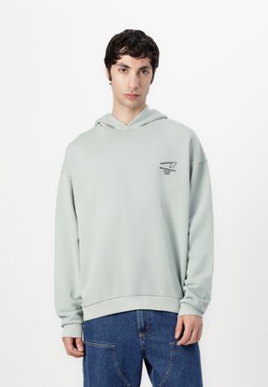 BOXY HOODIE UNISEX - Zip-up sweatshirt - ice grey