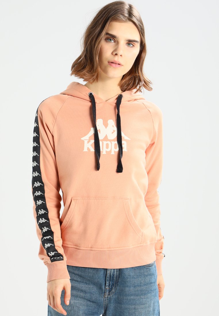 Kappa AUTHENTIC TWENNY - Kapuzenpullover - dusty coral