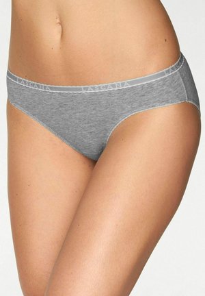 LASCANA 4 PACK - Slip - grau meliert/creme