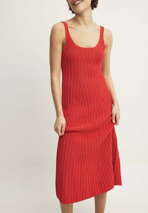 MIDI - Jumper dress - red