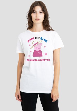 Print T-shirt - white