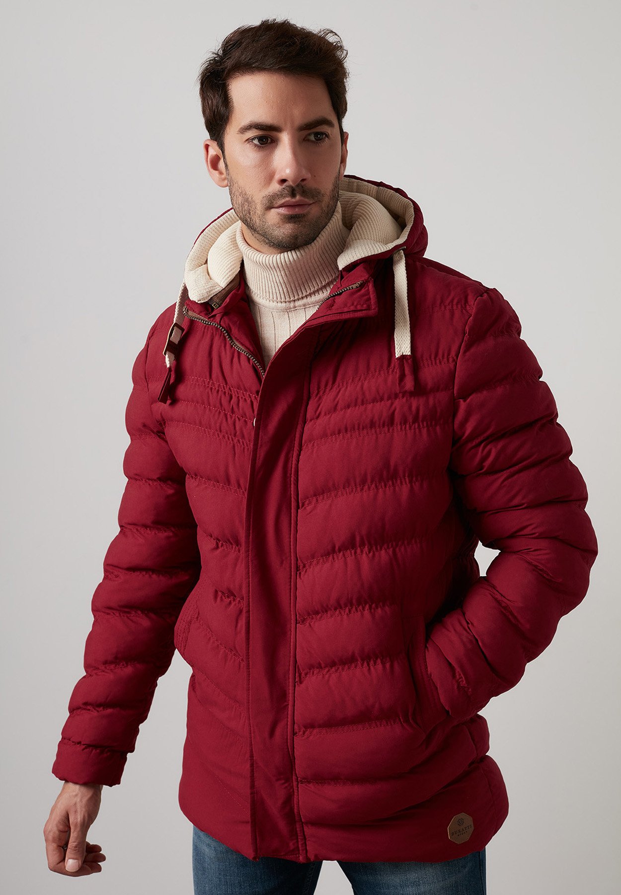 Rode Heren winterjassen sale online kopen | Zalando