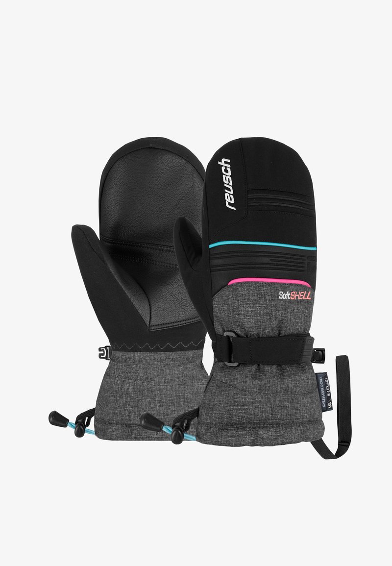 Reusch Fäustling -  blck blck mel knouck pink