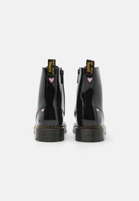 Dr. Martens BEX HEART ZIP BOOT  - Klasszikus bokacsizmák - black/pale pink