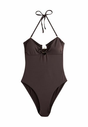 REGULAR FIT - TUMMY CONTROL  - Badeanzug - chocolate brown
