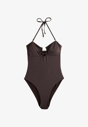 REGULAR FIT - TUMMY CONTROL - Maillot de bain - chocolate brown