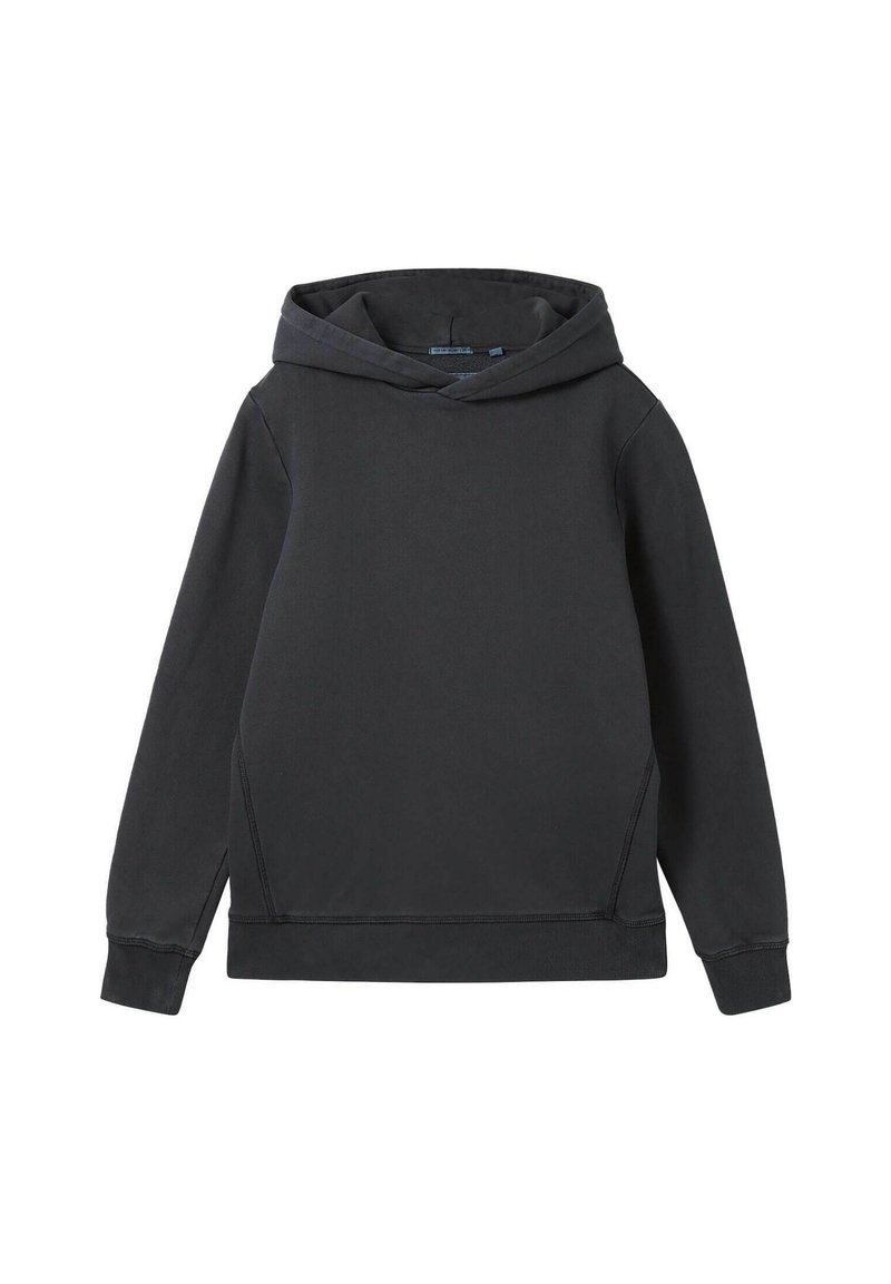 TOM TAILOR Felpa con cappuccio - heavy black
