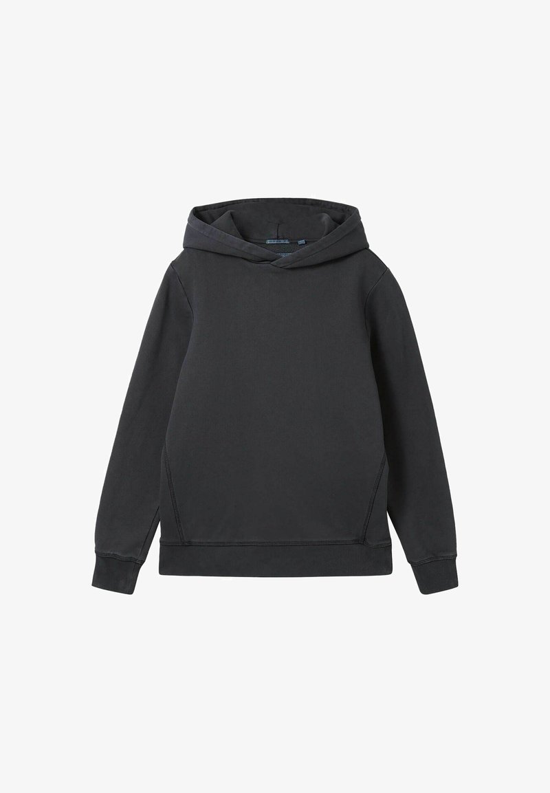 TOM TAILOR Felpa con cappuccio - heavy black