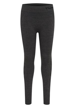 JUNIOR  - Strømpebukser - black melange