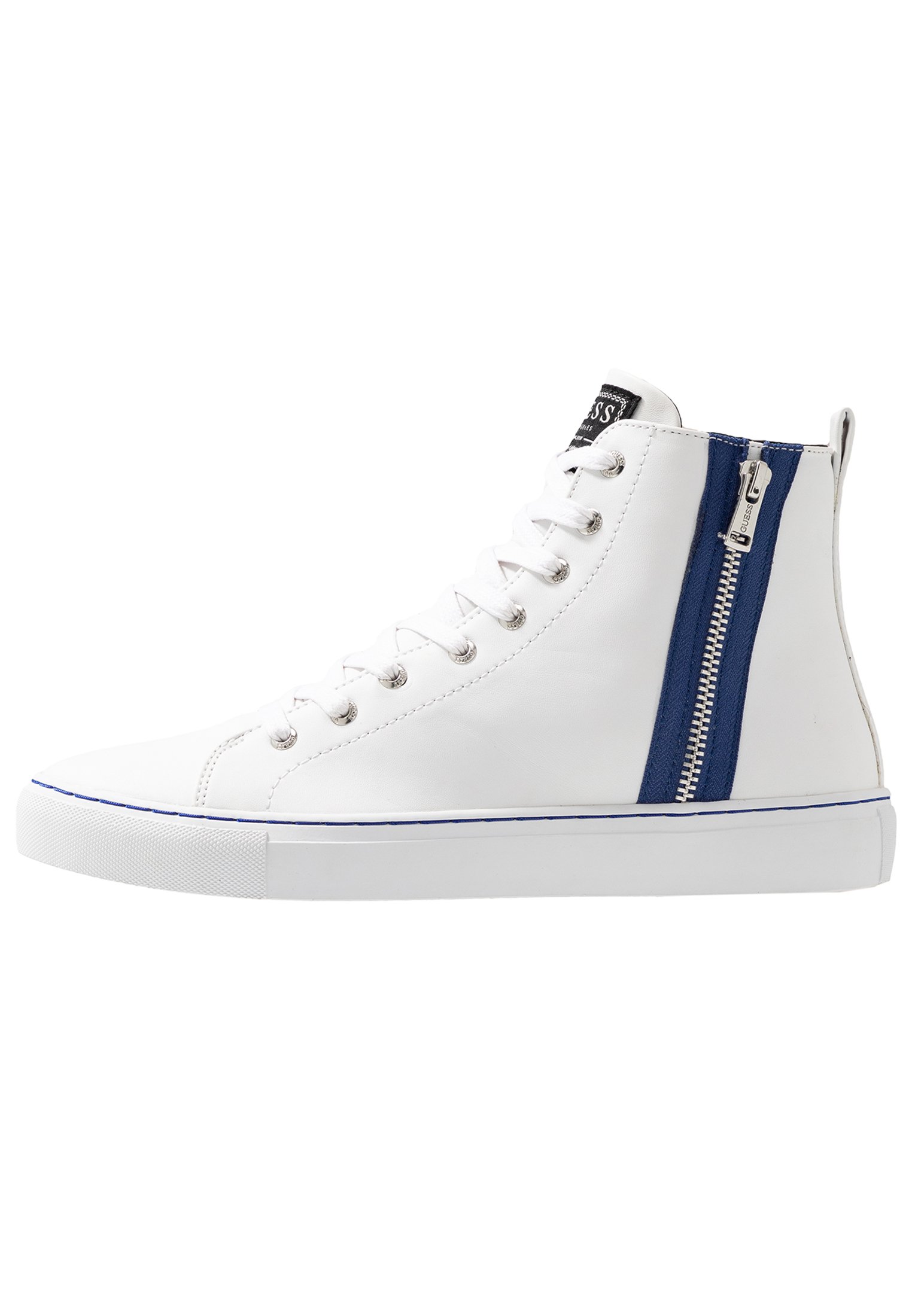 Guess LUISS MID Høye joggesko whitebluehvit Zalando.no Guess LUISS MID Høye joggesko black Zalando.no